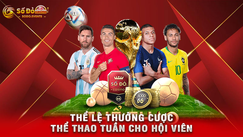 thể lệ thưởng cược thể thao tuần cho hội viên